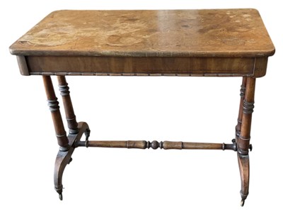 Lot 91 - A late Victorian mahogany rectangular side...