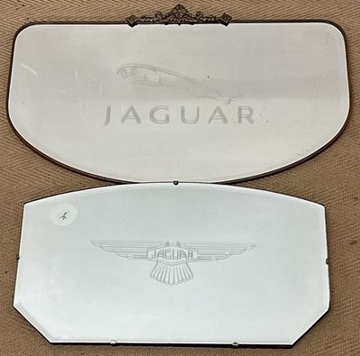 Lot 12 - JAGUAR; two original mid 20th century wall...