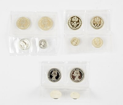Lot 1902 - MAUNDY MONEY; three unopened sets of 1988...