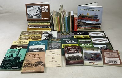 Lot 312 - RAILWAY BOOKS; a quantity of books relating...