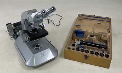 Lot 15 - REICHERT, AUSTRIA; a microscope No. 350234,...
