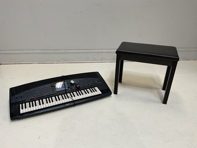 Lot 1339 - YAMAHA; a PSR-7000 electronic keyboard, with...