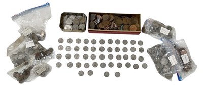 Lot 1632 - A collection of assorted GB coins, including...