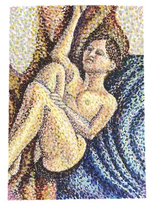 Lot 199 - NATALIE TOBERT (born 1953); gouache on paper,...