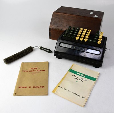 Lot 346 - The Bell + Plus + Rapid adding machine in...
