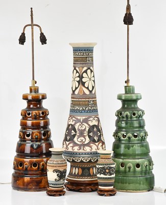 Lot 2345 - A collection of Malaysian pottery including...