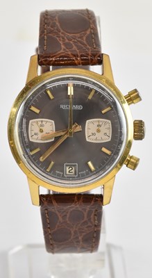 Lot 1709 - RICHARD; a 1970s gentleman's stainless steel...