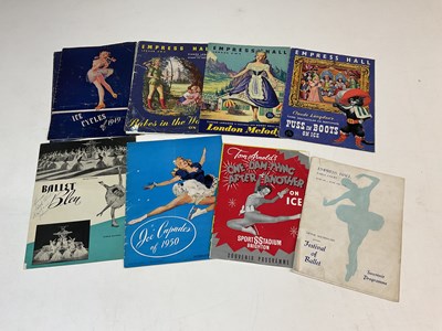 Lot 2123 - A collection of vintage programmes relating to...