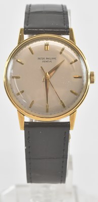 Lot 1436 - PATEK PHILIPPE; a fine gentleman's 18ct gold...
