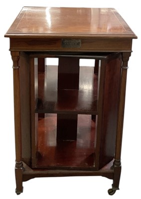 Lot 31 - An Edwardian mahogany and satinwood...