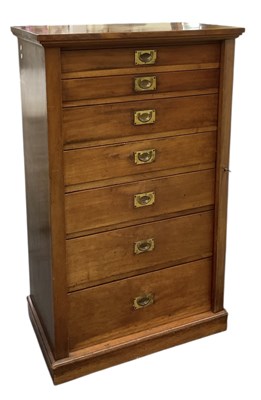 Lot 9 - A 19th century military campaign style...