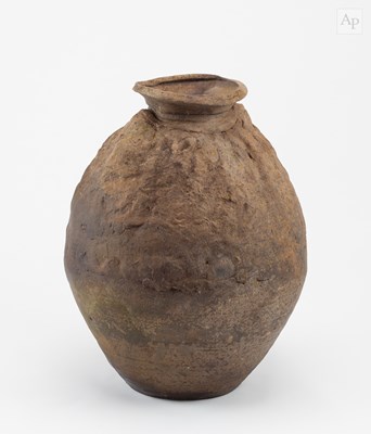 Lot 249 - CHARLES BOUND (born 1939); a lugged wood fired...