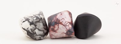 Lot 229 - ERIC MOSS (born 1959); a trio of grey and...