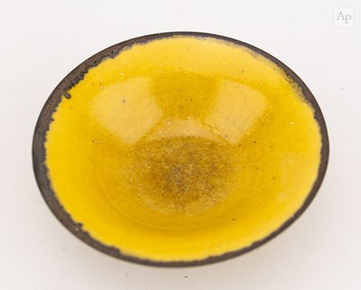 Lot 212 - EMMANUEL COOPER (1938-2012); a porcelain bowl...