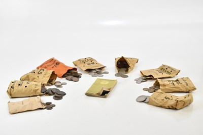 Lot 2549 - A mixed collection of coins including pennies,...