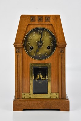 Lot 348 - An Austrian Secessionist mantel clock, the...