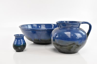 Lot 2610 - C H BRANNAM; a Barum ware jug, height 20cm,...