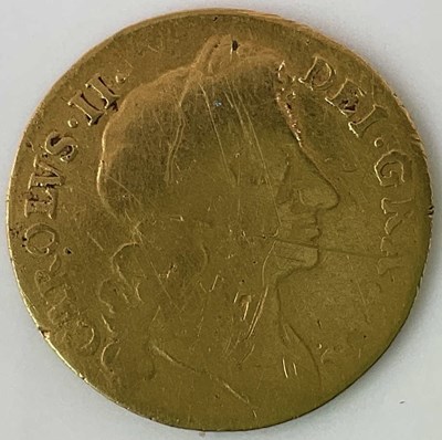 Lot 1153 - A Charles II half guinea, 1669, first bust.