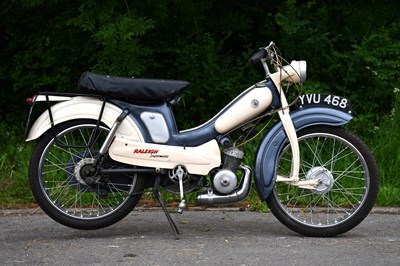 Lot 1303 - RALEIGH; Supermatic automatic moped model RM5,...