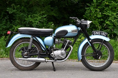 Lot 1001 - TRIUMPH; 200cc, registration GNG 19C, blue,...