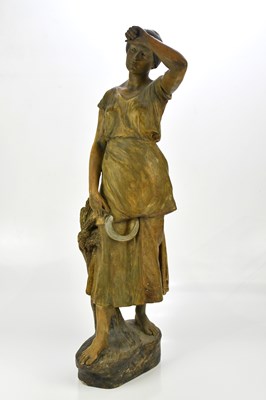Lot 380 - FRIEDRICH GOLDSCHEIDER; an large and...