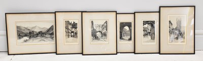 Lot 2581 - DOROTHY F SWEET; pencil signed etching,...