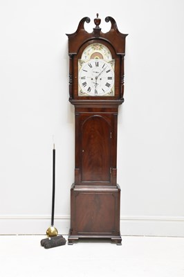 Lot 1272 - H WALKER, LANCASTER; a 19th century eight day...