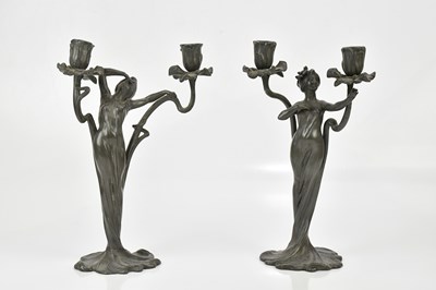 Lot 91 - ATTRIBUTED TO CLAUDE BONNEFOND; a pair of Art...
