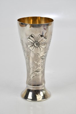 Lot 17 - DAVID ANDERSEN; a Continental 830 grade silver...