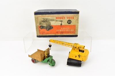 Lot 623 - DINKY; a 571 Coles Mobile Crane, boxed.
