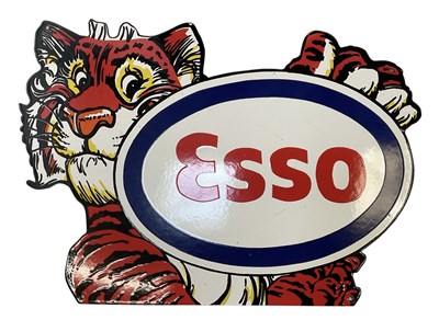 Lot 286 - A decorative enamelled advertising sign for...