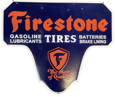 Lot 301 - A decorative enamelled advertising sign for...