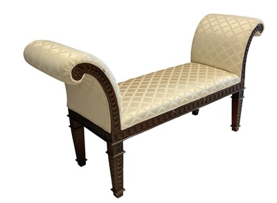 Lot 8 - An early 20th century George III style carved...