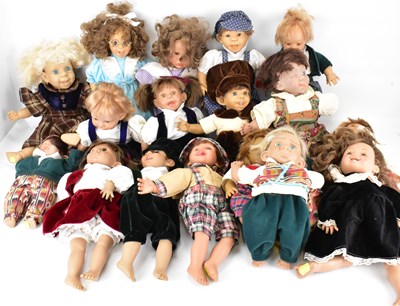 Lot 375 - EXPRESSION COLLECTORS' DOLLS; eighteen various...