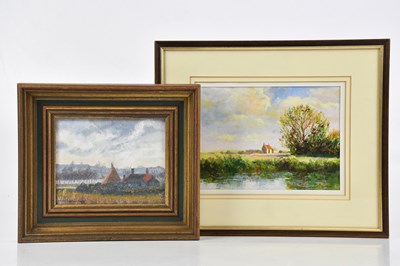 Lot 2645 - NANCY ILLINGWORTH; oil on board, 'Evening...