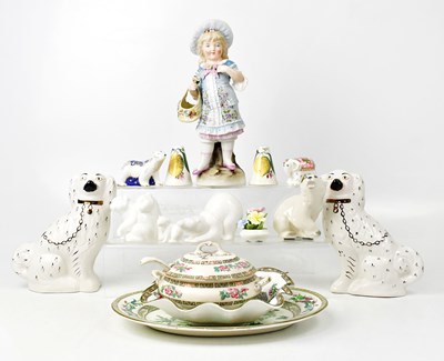 Lot 127 - ROYAL CROWN DERBY; two paperweights, Polar...