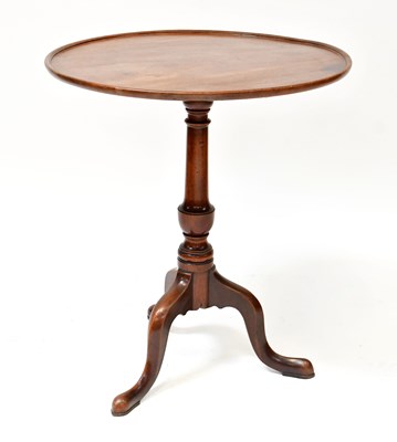 Lot 44 - A Georgian mahogany occasional table, with...