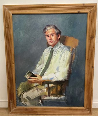 Lot 2212 - ROBERT OSCAR LENKIEWICZ (1941-2002); a large...