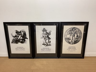 Lot 2263 - ROBERT OSCAR LENKIEWICZ (1941-2002); three...