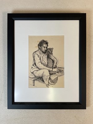 Lot 2294 - ROBERT OSCAR LENKIEWICZ (1941-2002); ink...