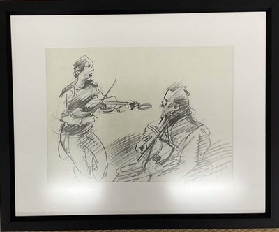 Lot 2295 - ROBERT OSCAR LENKIEWICZ (1941-2002); pencil...