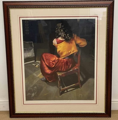 Lot 2245 - ROBERT OSCAR LENKIEWICZ (1941-2002); a signed...