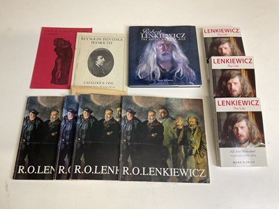 Lot 2268 - ROBERT OSCAR LENKIEWICZ (1941-2002); eight...