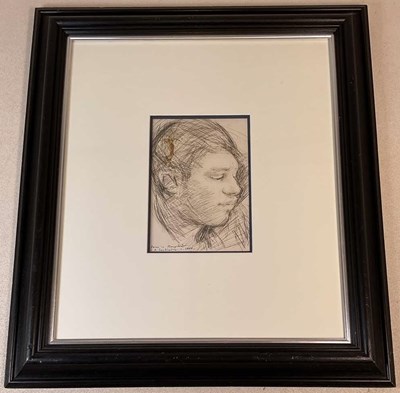 Lot 2311 - ROBERT OSCAR LENKIEWICZ (1941-2002); ink study,...