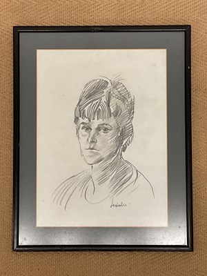 Lot 2315 - ROBERT OSCAR LENKIEWICZ (1941-2002); pencil...