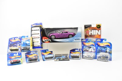 Lot 346 - HOT WHEELS; various packaged and boxed Hot...