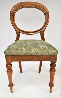 Lot 16 - A set of four early 20th century walnut framed...