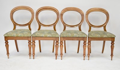 Lot 16 - A set of four early 20th century walnut framed...