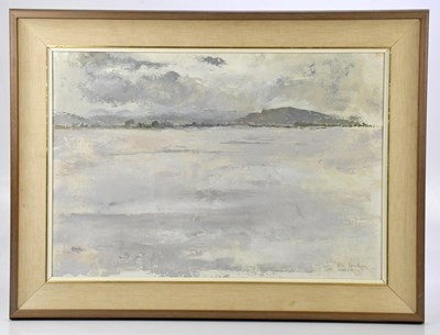 Lot 189 - IOLA SPAFFORD (born 1930); oil on board,...