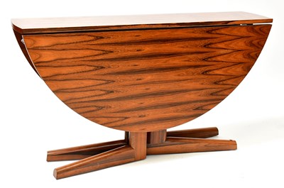 Lot 4 - GORDON RUSSELL; a c.1960 rosewood circular...